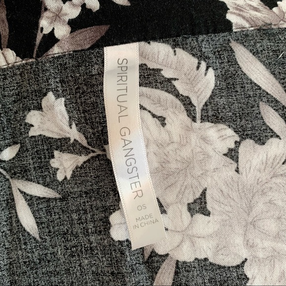 Spiritual Gangster Floral Kimono Wrap - Picture 7 of 7